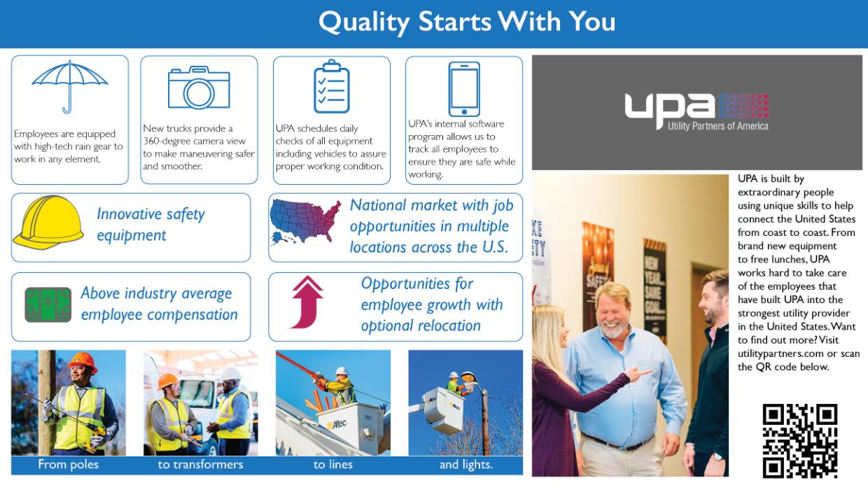 Utility Partners of America Mission, Benefits, and Work Culture