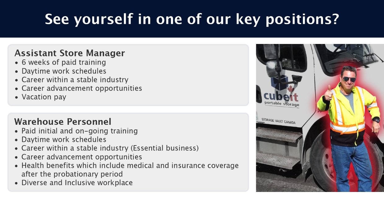 StorageVault Canada Inc. Mission, Benefits, and Work Culture