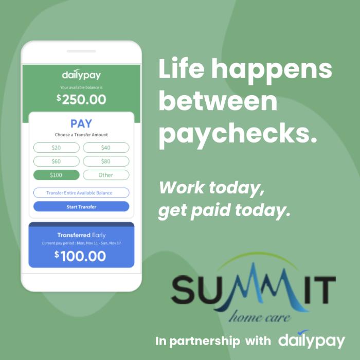 Summit Home Care Mission, Benefits, and Work Culture