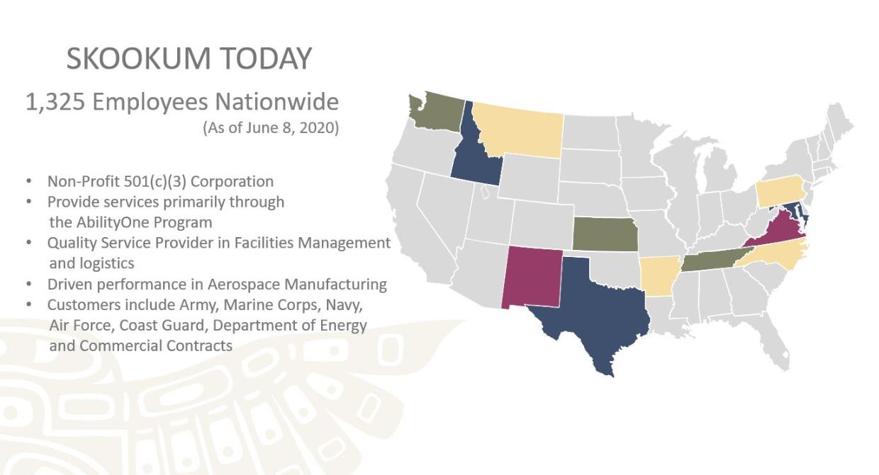 SKOOKUM CONTRACT SERVICES Mission, Benefits, and Work Culture