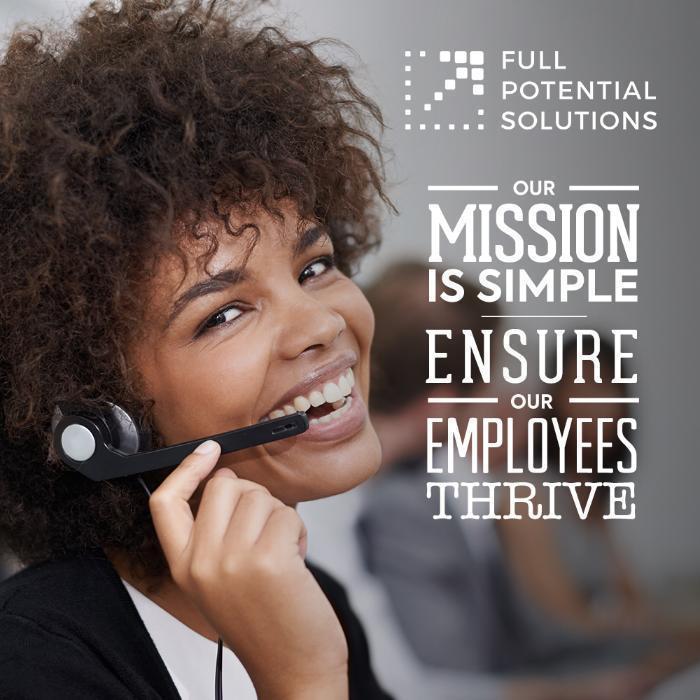 Full potential solutions mission benefits and work culture indeed