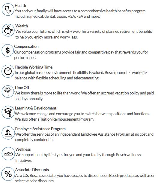 Bosch Mission Benefits And Work Culture Indeed Com