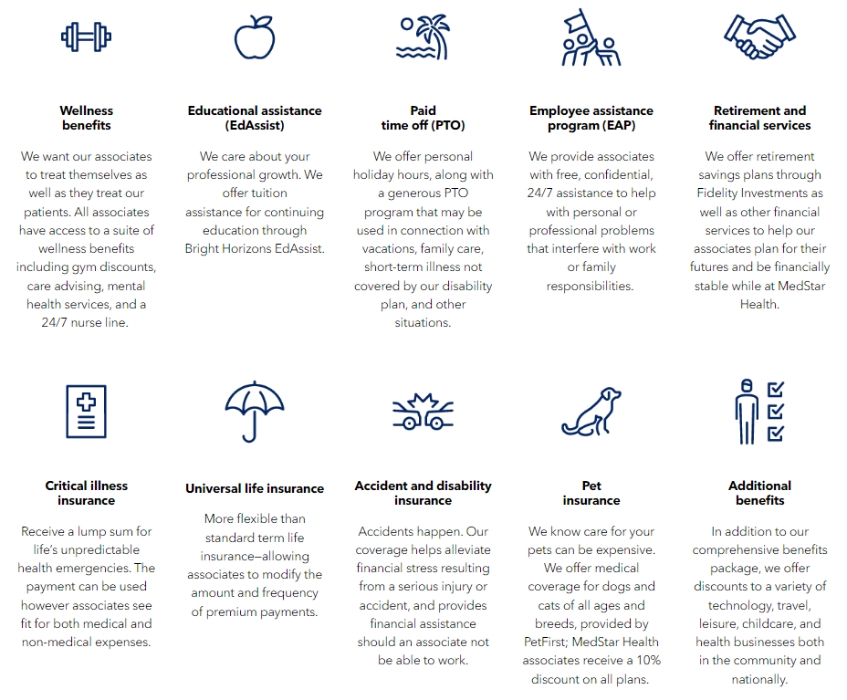 MedStar Health Mission, Benefits, and Work Culture