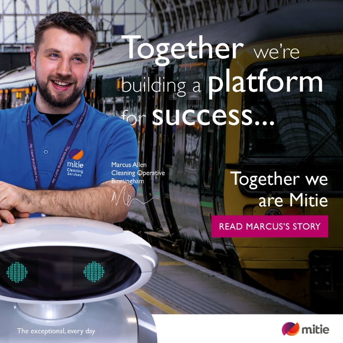 Mitie colleague Marcus