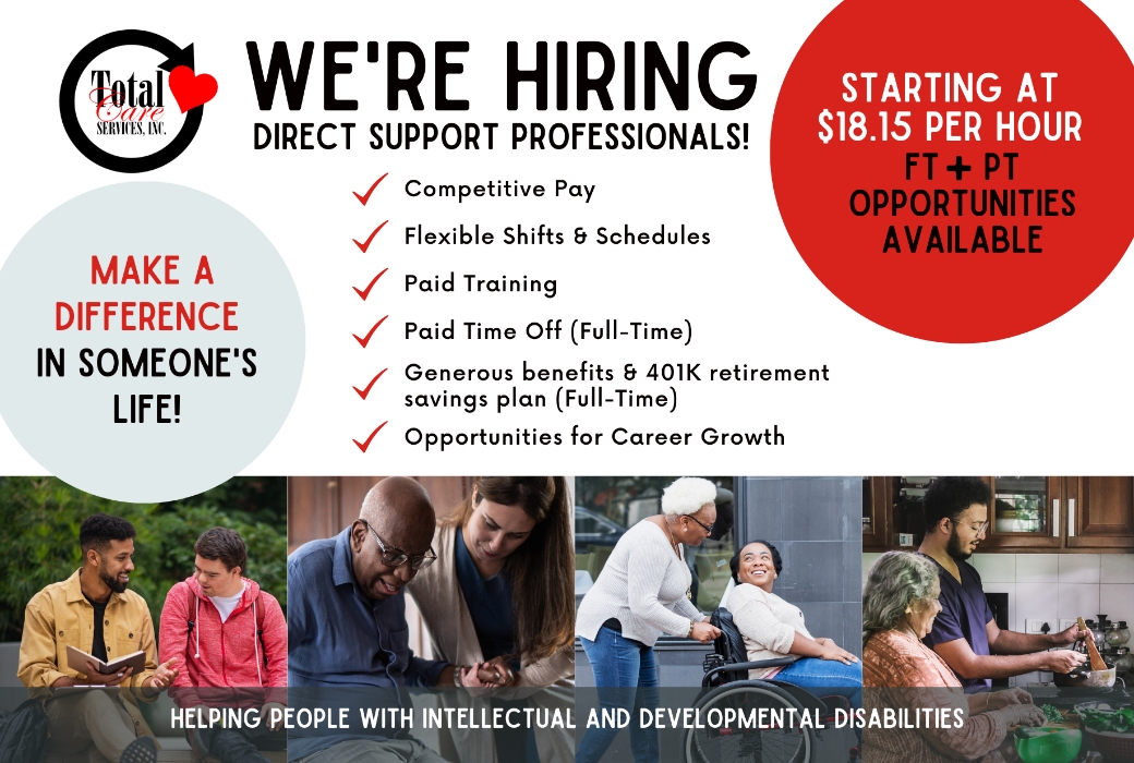 Total Care Services, Inc. Mission, Benefits, and Work Culture
