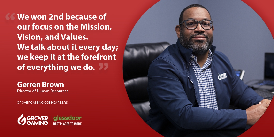 Grover Gaming Mission, Benefits, and Work Culture