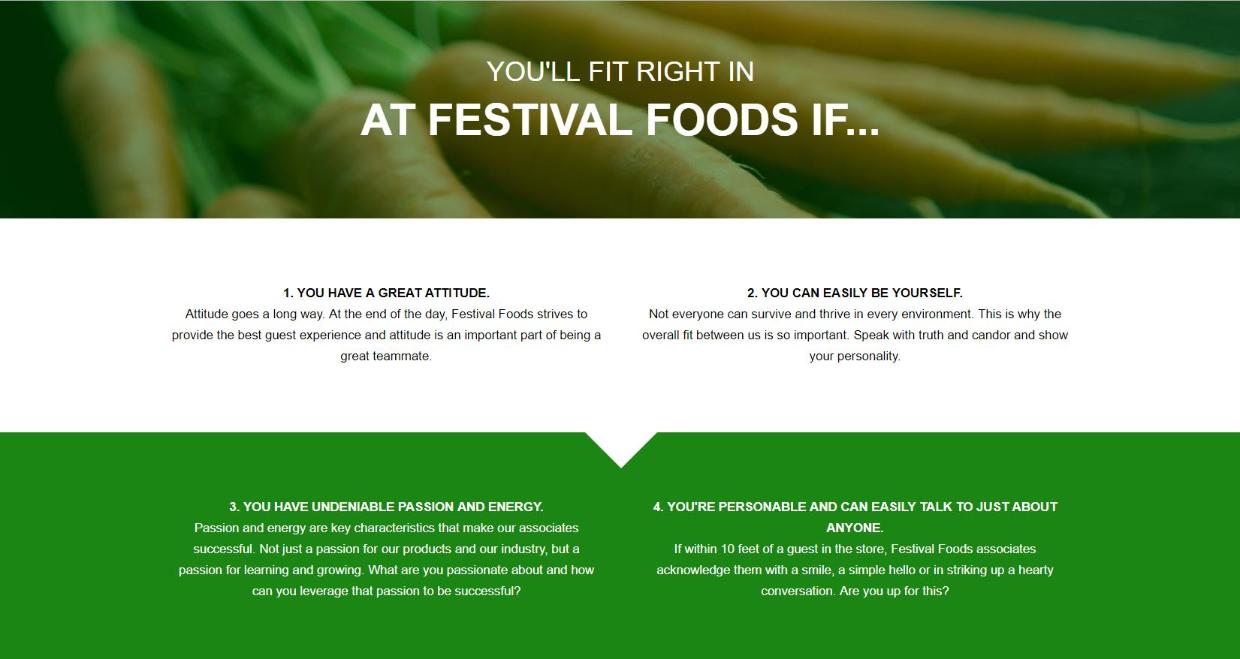 Festival Foods Mission, Benefits, and Work Culture ...