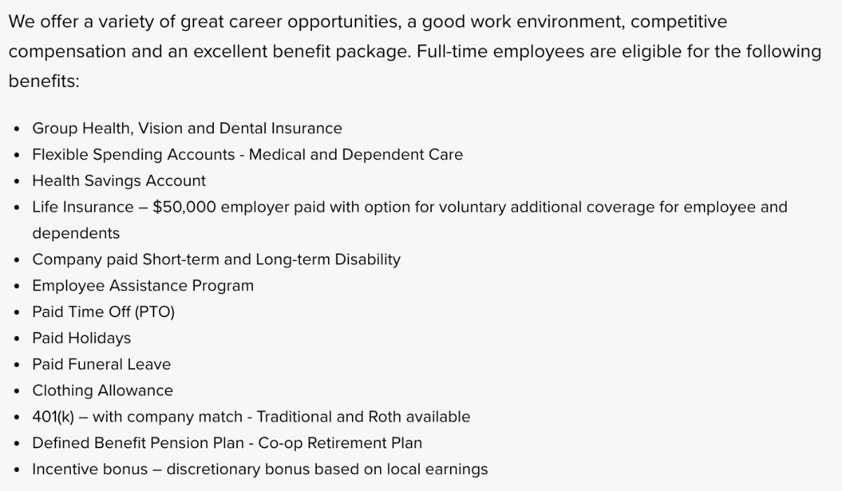 Central Farm Service Mission, Benefits, and Work Culture