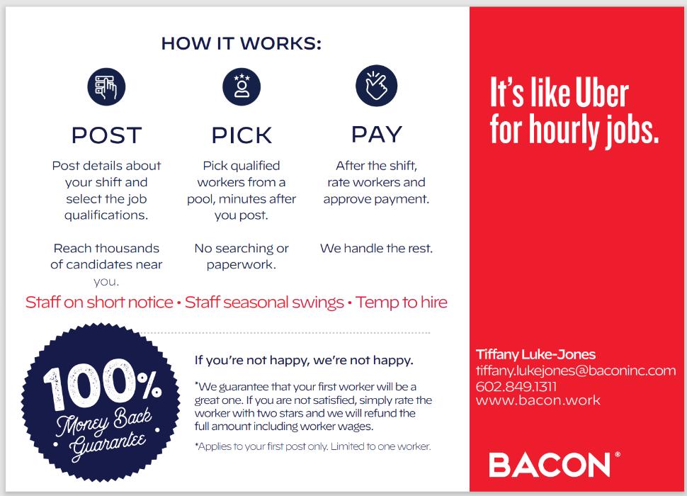 Bacon Inc. Mission, Benefits, and Work Culture