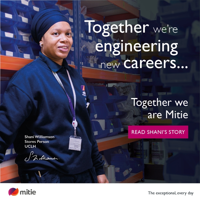 Mitie colleague Shani