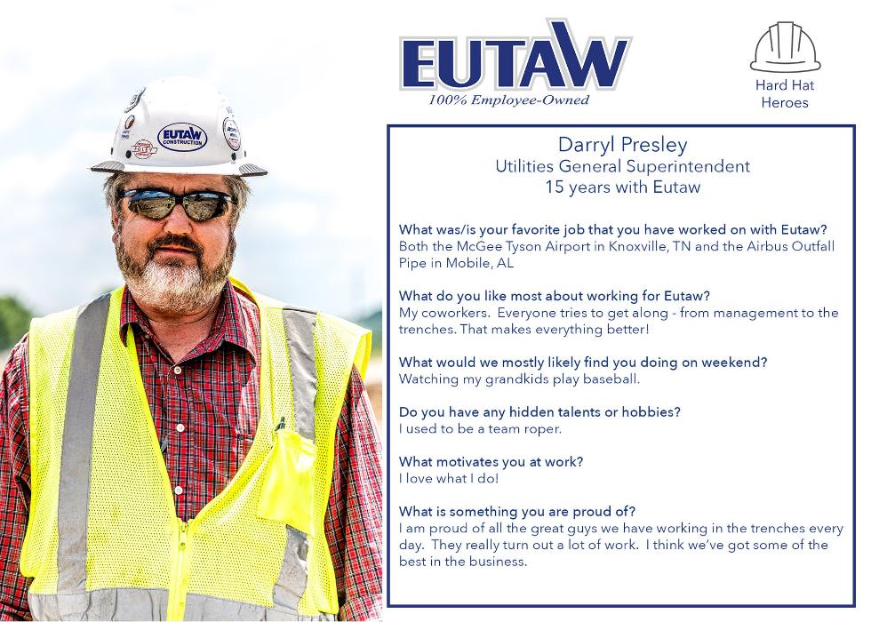 Eutaw Construction Company Mission, Benefits, and Work Culture