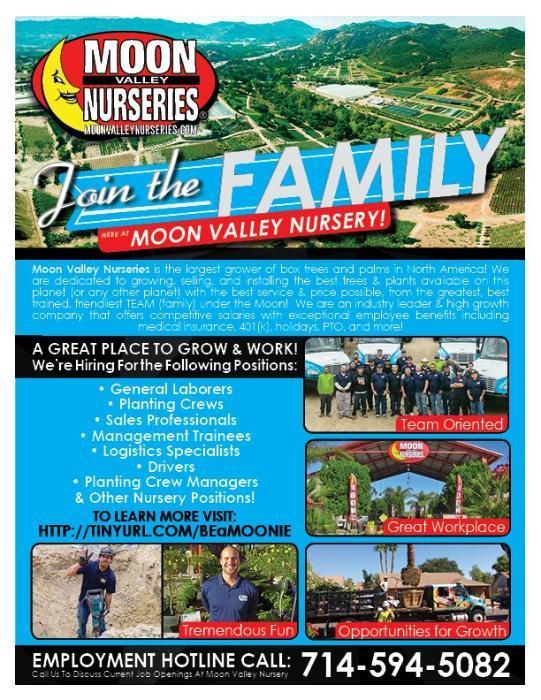 Moon Valley Nursery Inc Mission, Benefits, and Work Culture | Indeed.com