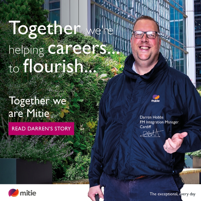 Mitie colleague Darren
