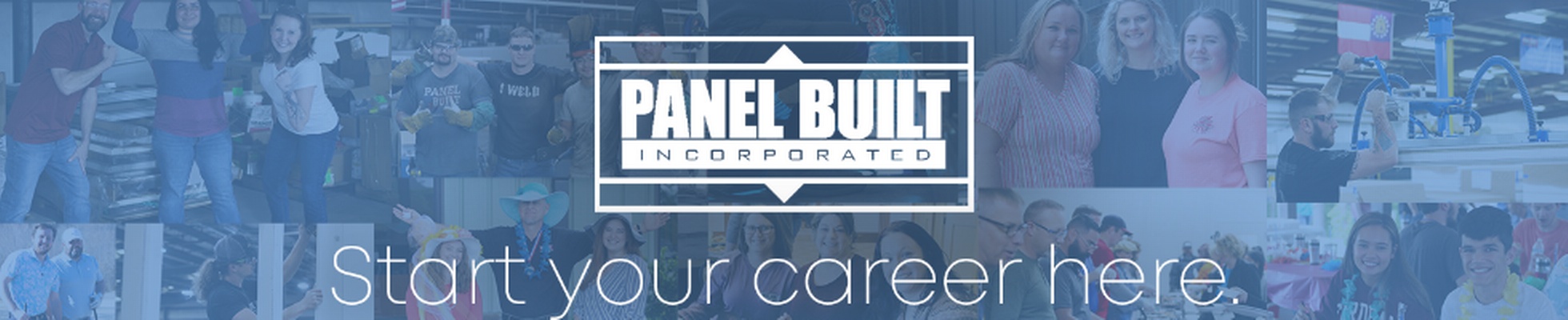 Company banner showing Visual Corporation branding