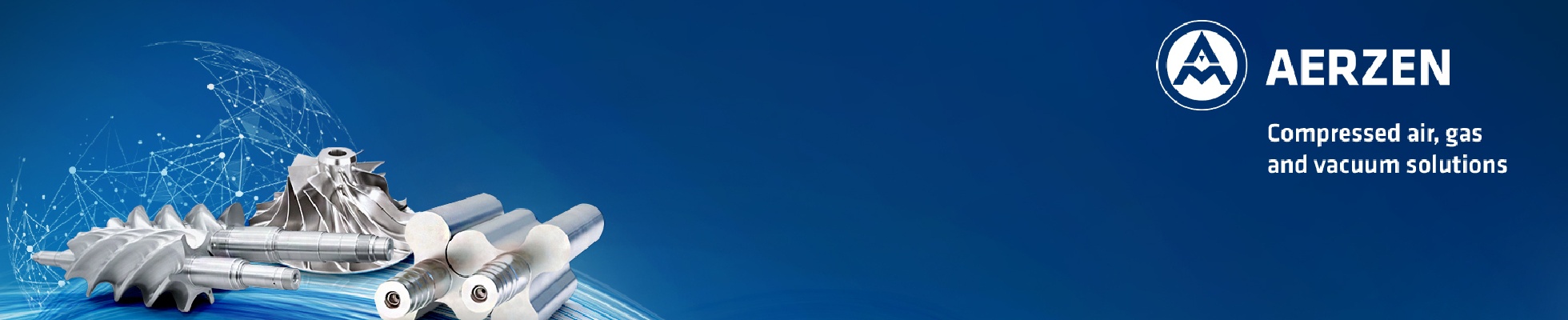 Company banner showing Visual Corporation branding