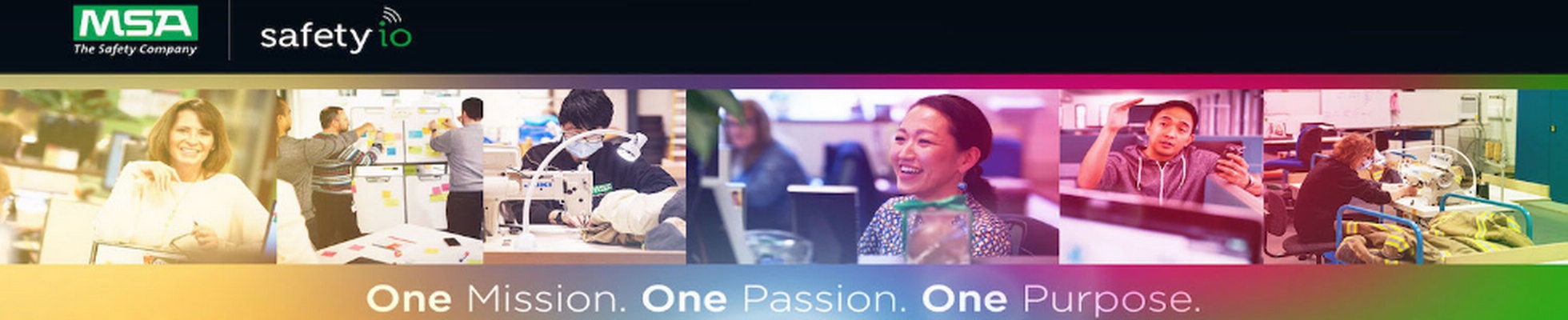 Company banner showing Visual Corporation branding