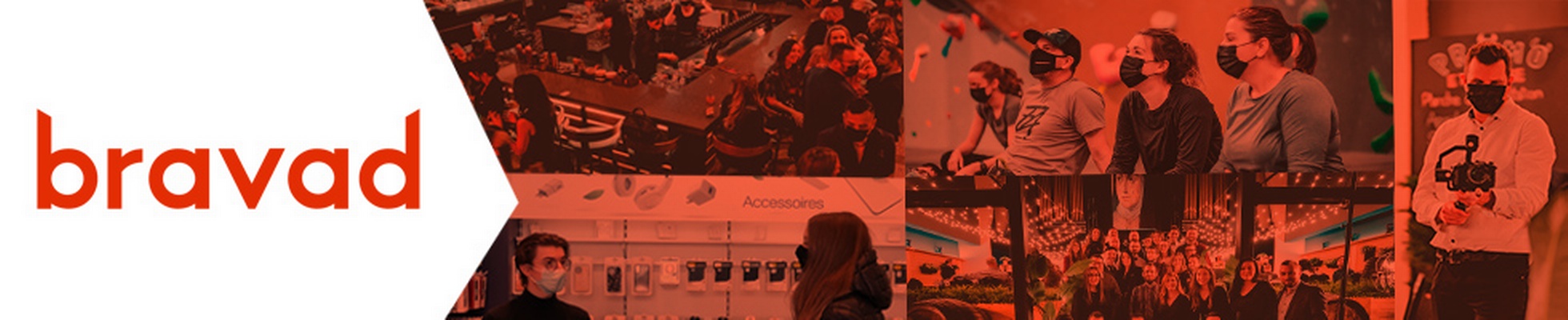Company banner showing Visual Corporation branding