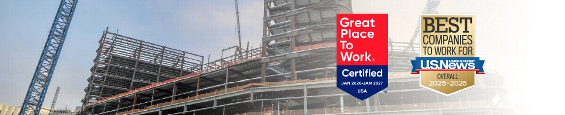 Company banner showing Visual Corporation branding