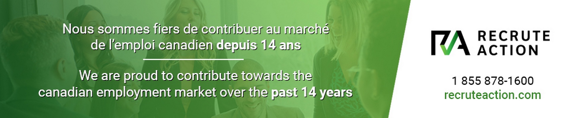 Recrute Action inc. employment and reviews | Workopolis