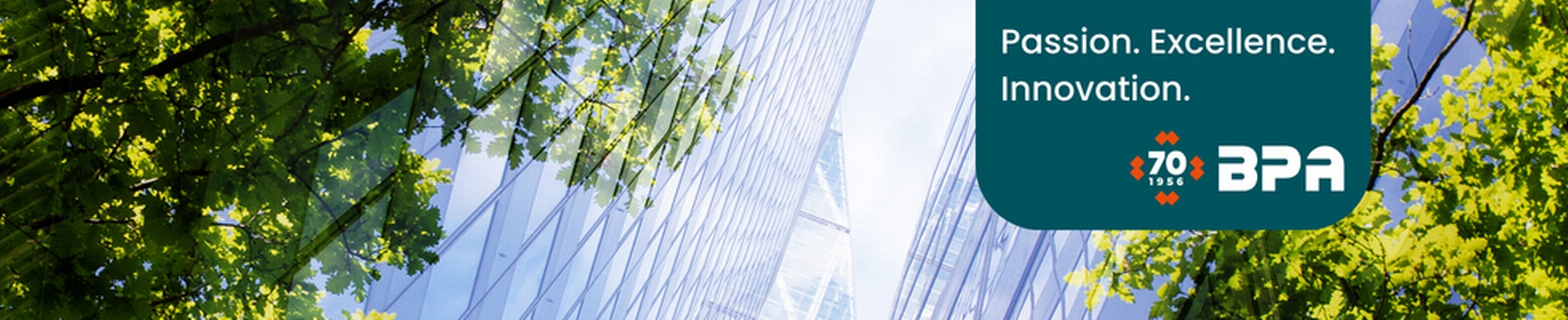 Company banner showing Visual Corporation branding