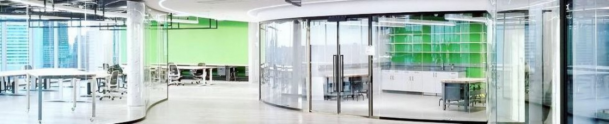 Company banner showing Visual Corporation branding