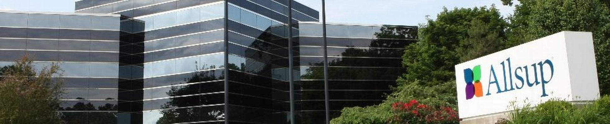 Company banner showing Visual Corporation branding