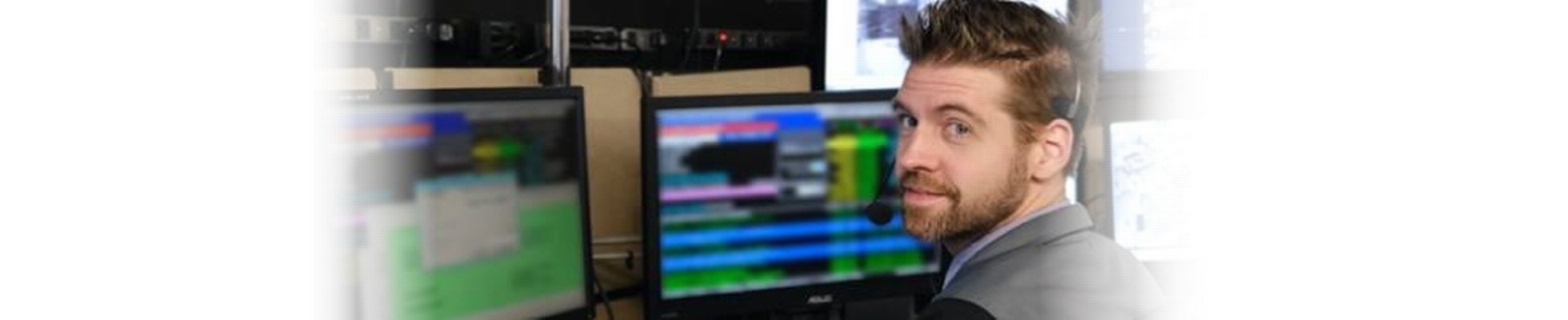 Company banner showing Visual Corporation branding