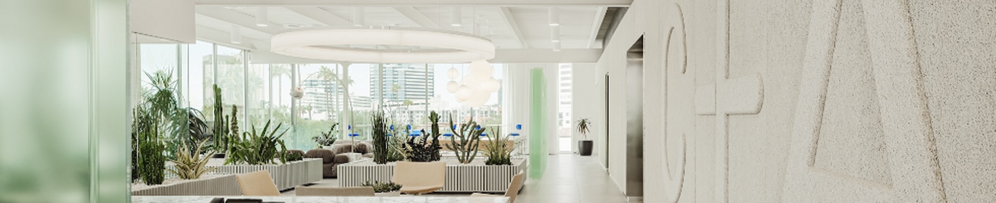 Company banner showing Visual Corporation branding
