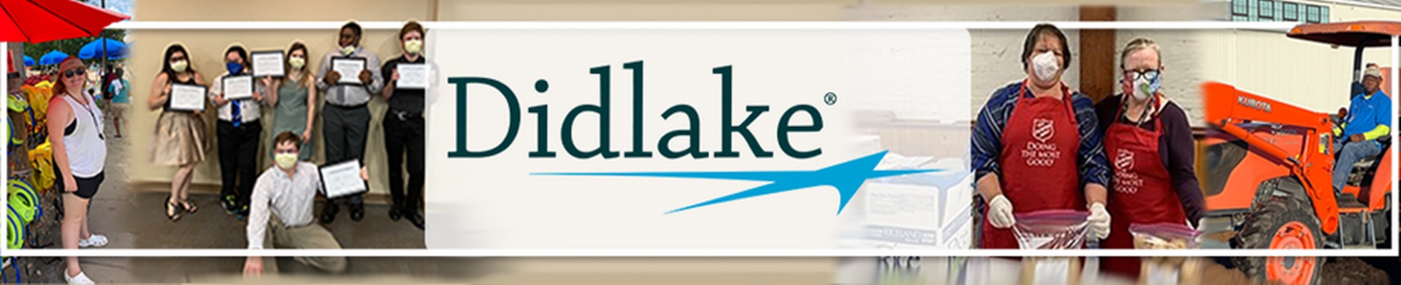 Company banner showing Visual Corporation branding