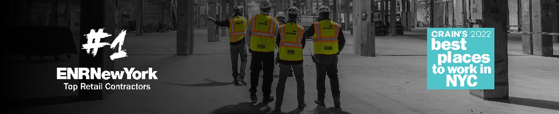 Company banner showing Visual Corporation branding