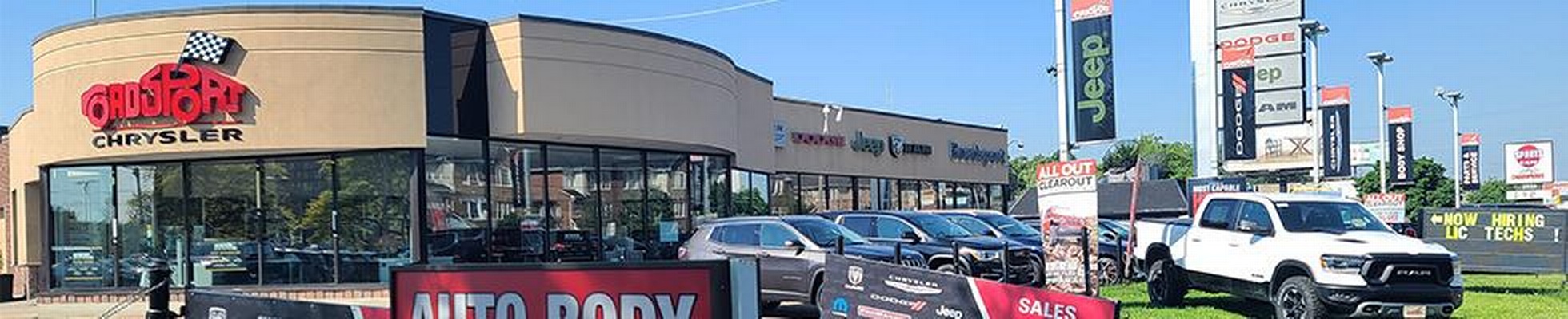 Company banner showing Visual Corporation branding