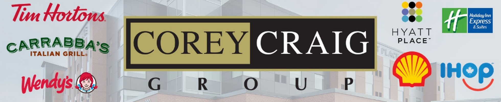 Company banner showing Visual Corporation branding