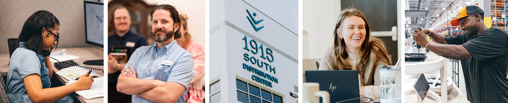 Company banner showing Visual Corporation branding