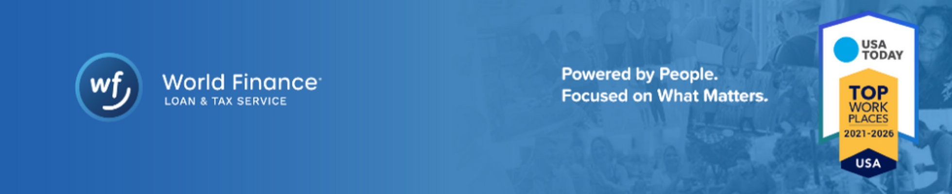 Company banner showing Visual Corporation branding