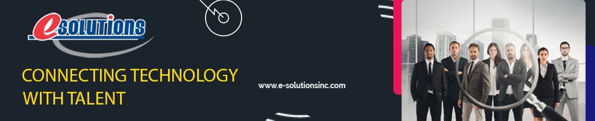 Company banner showing Visual Corporation branding