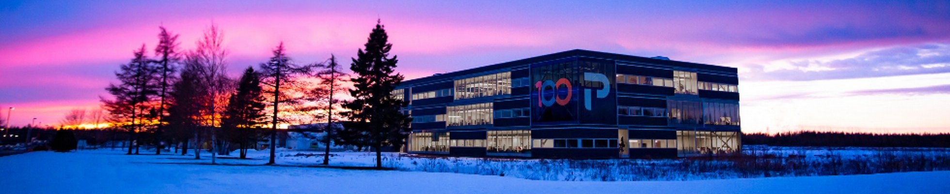 Company banner showing Visual Corporation branding