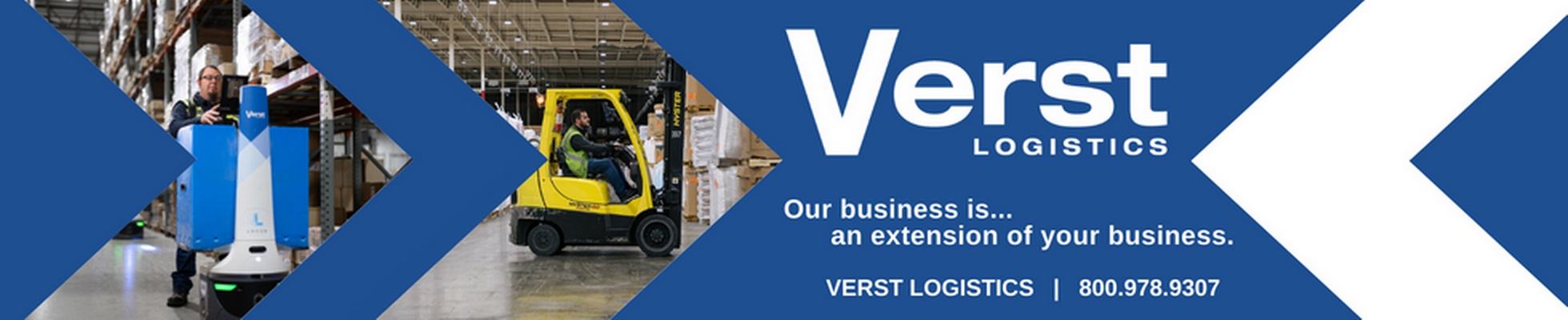 Company banner showing Visual Corporation branding