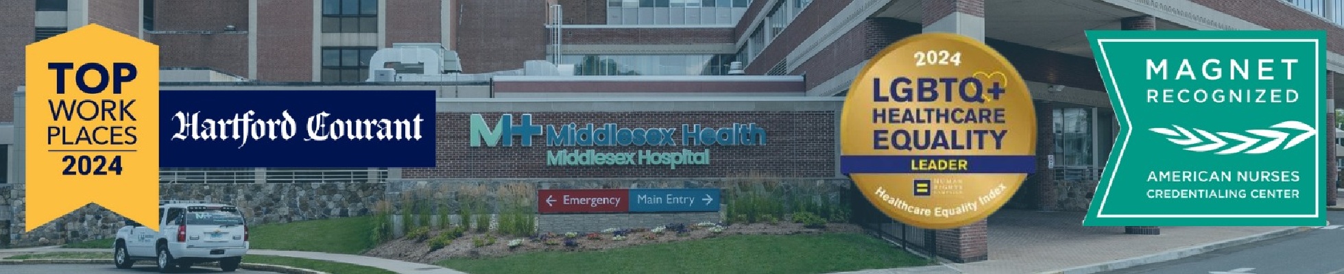 Company banner showing Visual Corporation branding