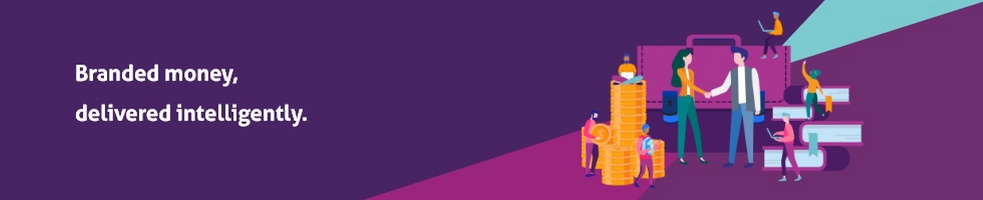 Company banner showing Visual Corporation branding