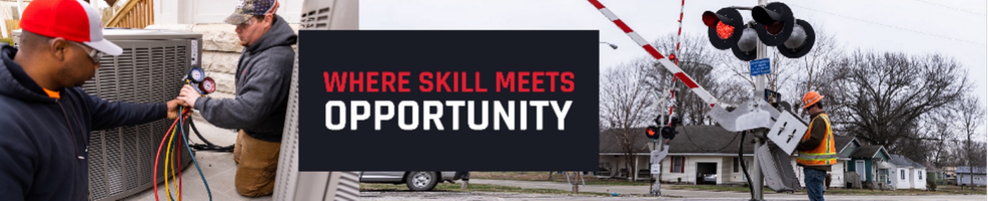 Company banner showing Visual Corporation branding