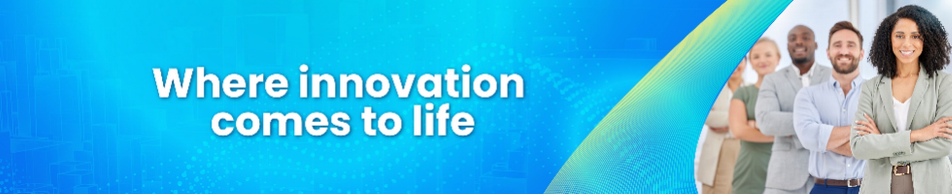 Company banner showing Visual Corporation branding