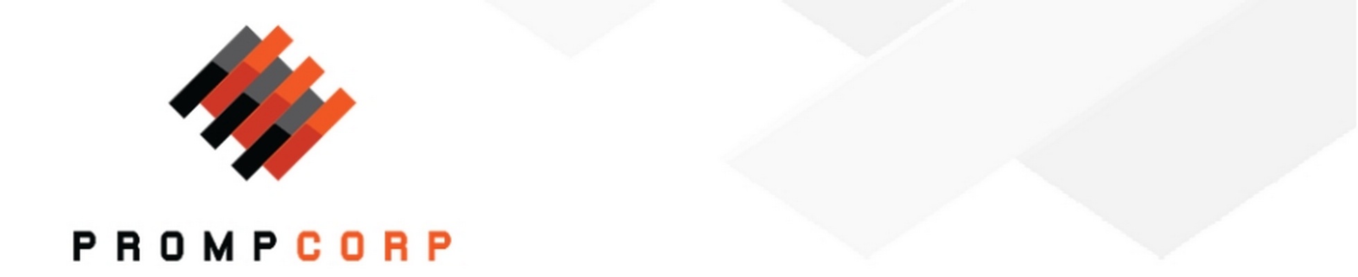Company banner showing Visual Corporation branding
