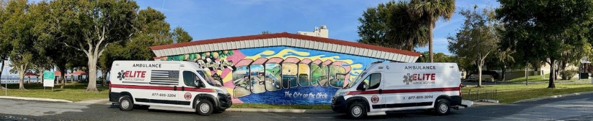 Company banner showing Visual Corporation branding