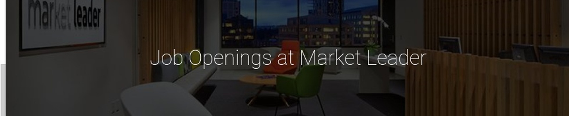 Company banner showing Visual Corporation branding