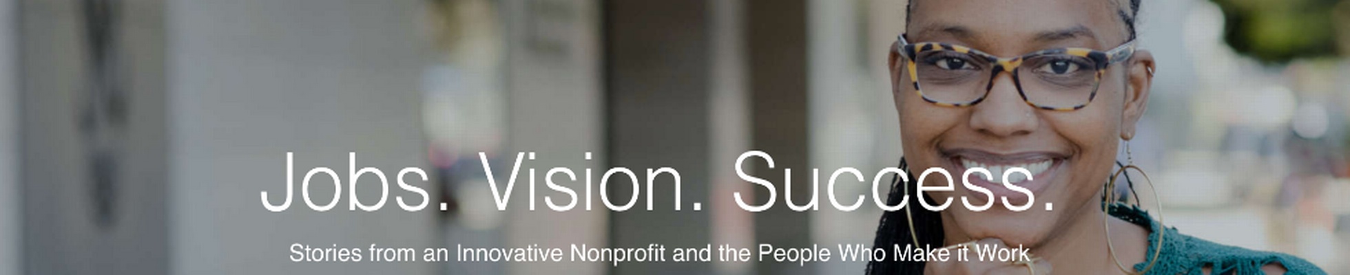 Company banner showing Visual Corporation branding