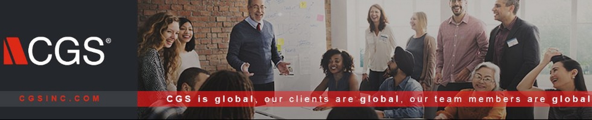 Company banner showing Visual Corporation branding