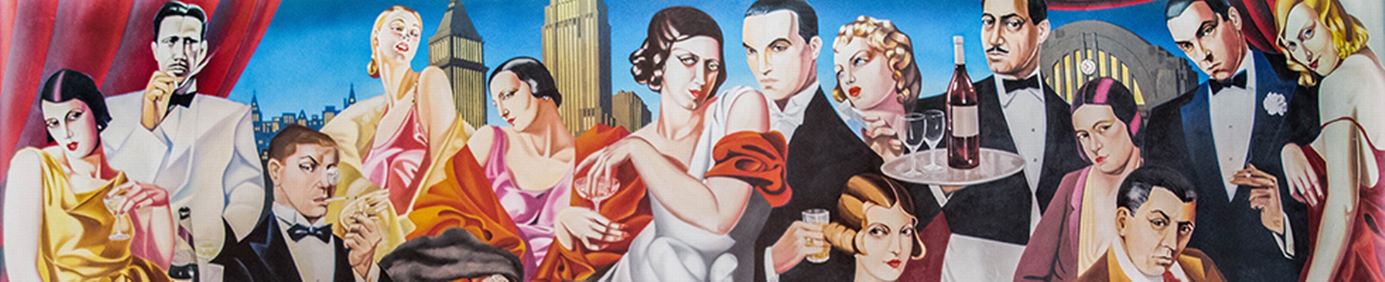 Company banner showing Visual Corporation branding