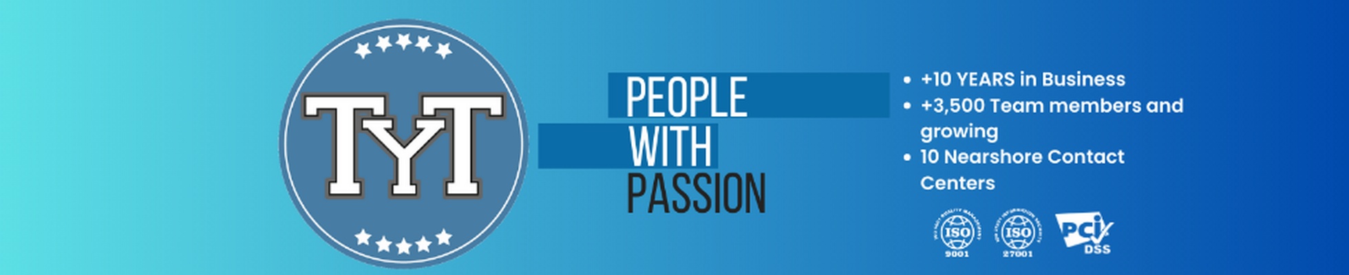 Company banner showing Visual Corporation branding