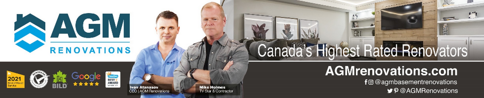 Company banner showing Visual Corporation branding