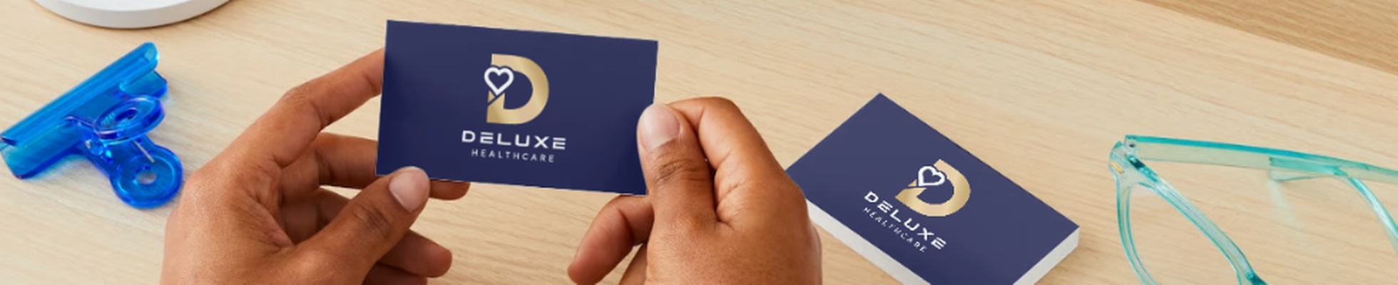 Company banner showing Visual Corporation branding